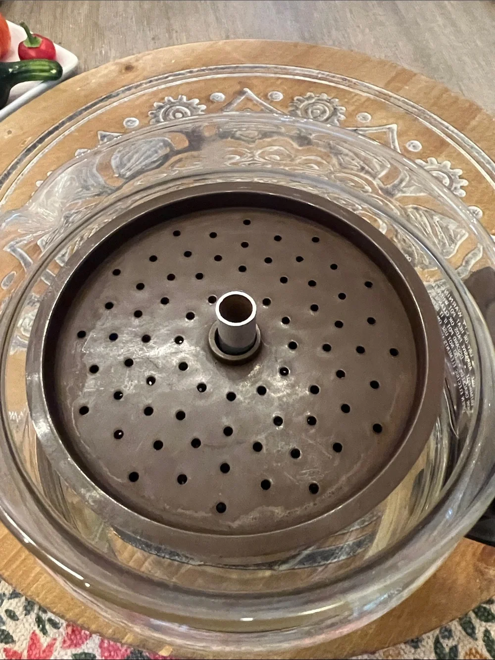 GEMCO MCM Stovetop Glass Coffee Percolator Heat Resistant. Great condition
